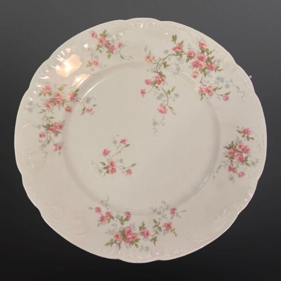 6 Pc Antique Theodore Haviland Limoges Porcelain Dishes - Picture 3 of 6